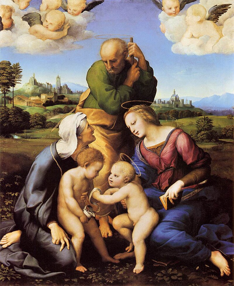 Canigiani Holy Family - by Raphael