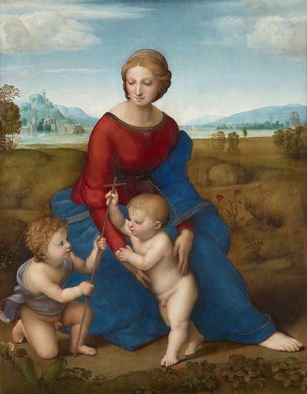 Madonna del Prato - by Raphael
