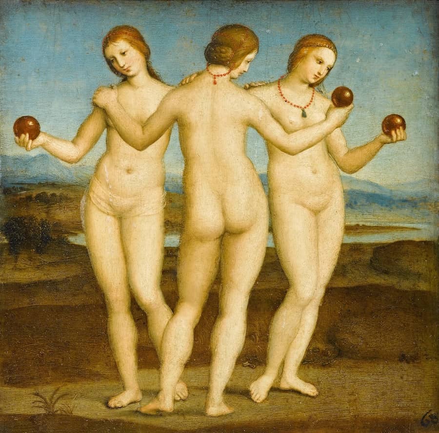 Three Graces - by Raphael