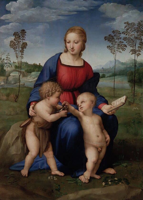 Madonna del Cardellino - by Raphael