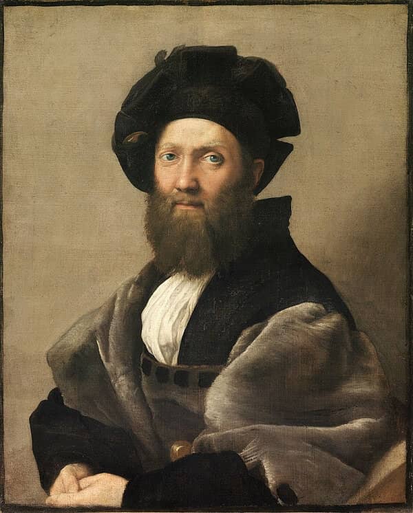 Portrait of Baldassare Castiglione - by Raphael