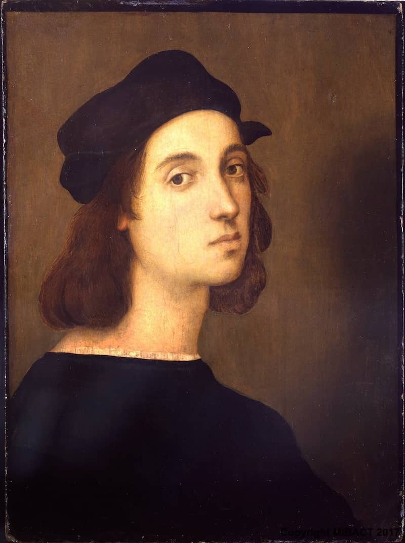 Self Portrait, 1506  - by Raphael