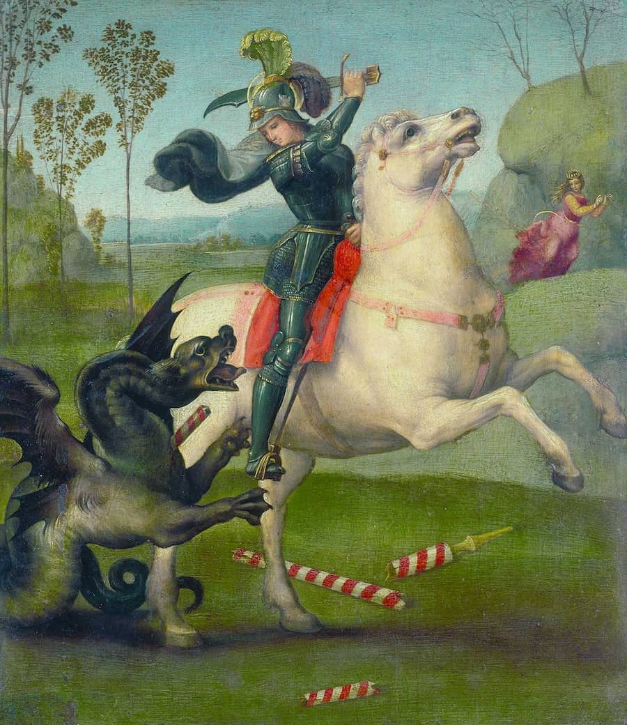 St. George - by Raphael