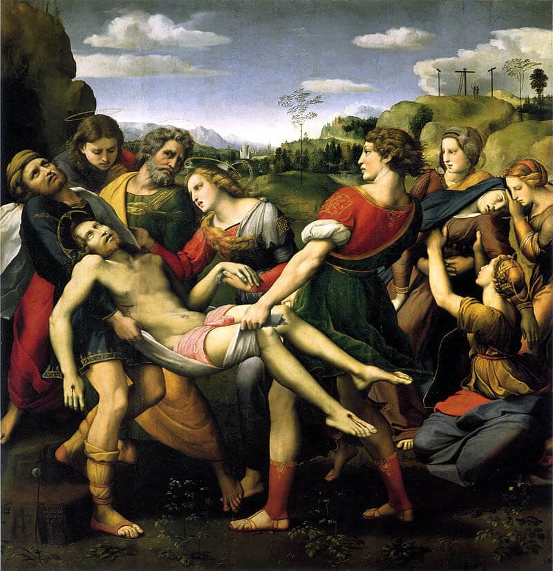 The Deposition, 1507 - by Raphael