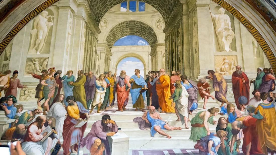 The School of Athens - by Raphael