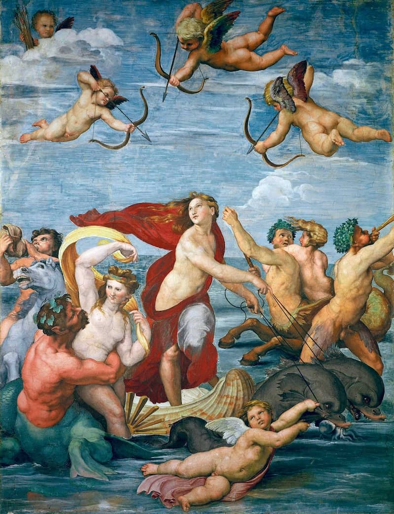 The Triumph of Galatea - by Raphael