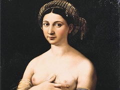 La fornarina by Raphael