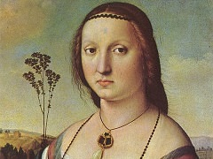 Portrait of Maddalena Doni by Raphael